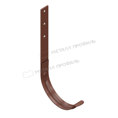 Держатель желоба длинный (Кронштейн карнизный ) (Казань) 8017 шоколадно - коричневый